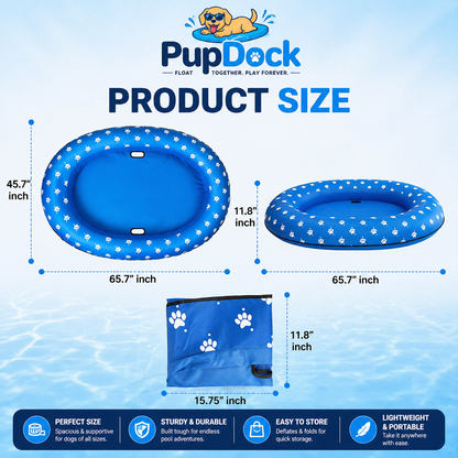DogDock™ Pup Float Raft